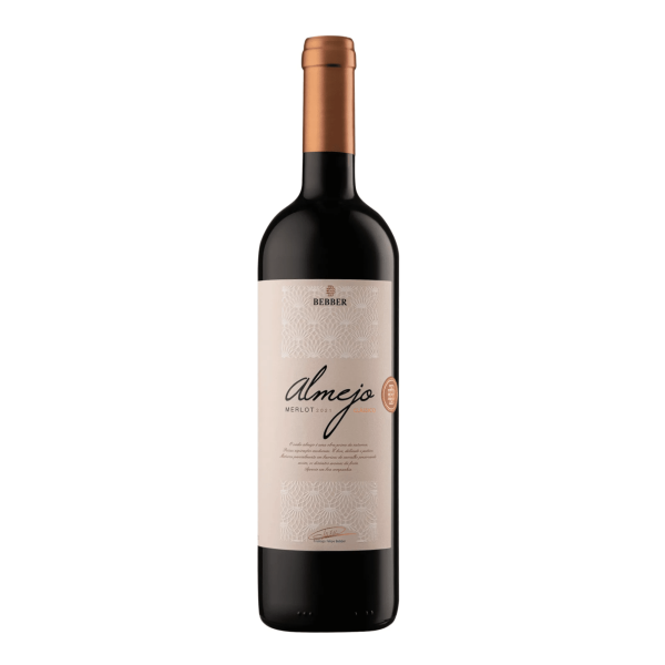 Encontraproduto.com.br - Vinho Familia Bebber Linha Almejo Merlot Safra 2022 750ml