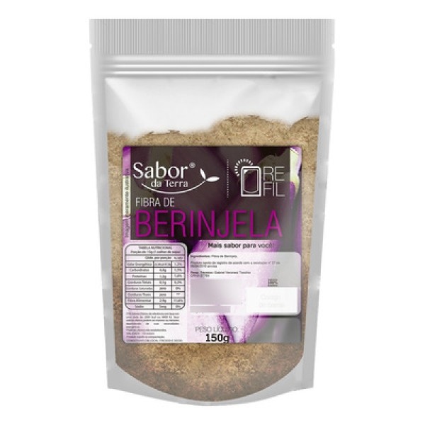 Fibra de Berinjela Sabor da Terra 150g