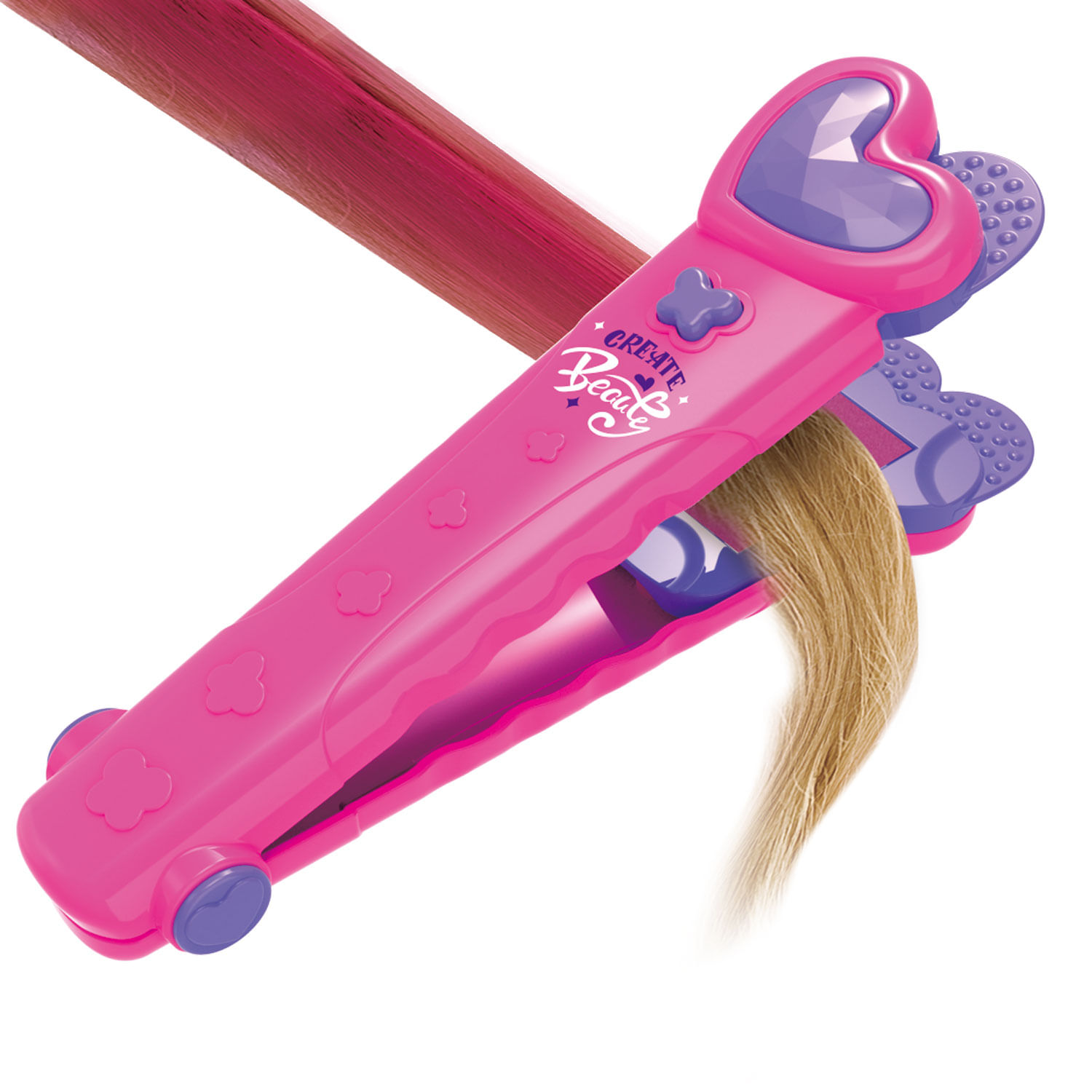 Encontraproduto.com.br - KIT MECHAS COLORIDAS COM BRILHO E ACESSÓRIOS MEGA COMPRAS