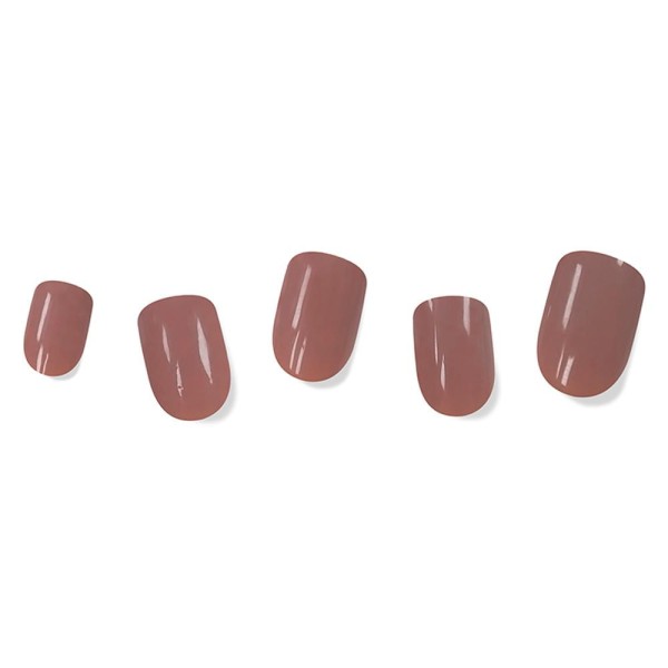 Encontraproduto.com.br - Unhas Postiças Instabeauty Autoadesivas Marsala Red C
