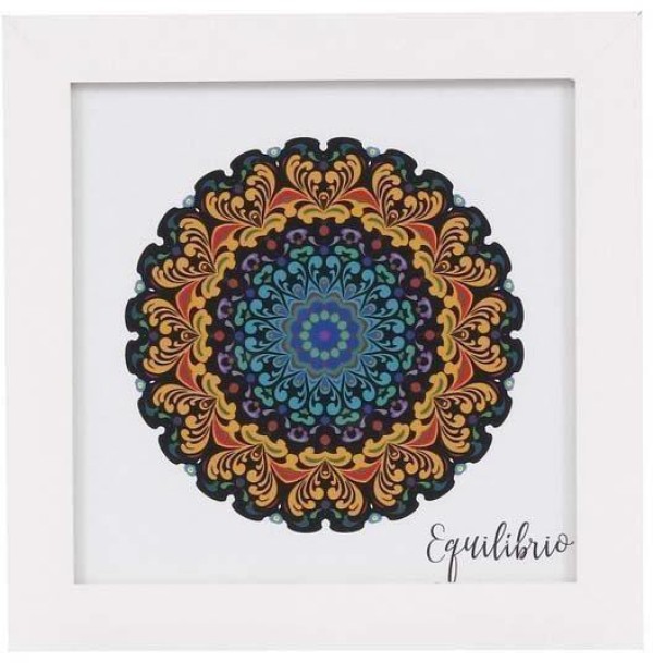 Quadro Decorativo Arte Própria Equilibrio 20x20cm