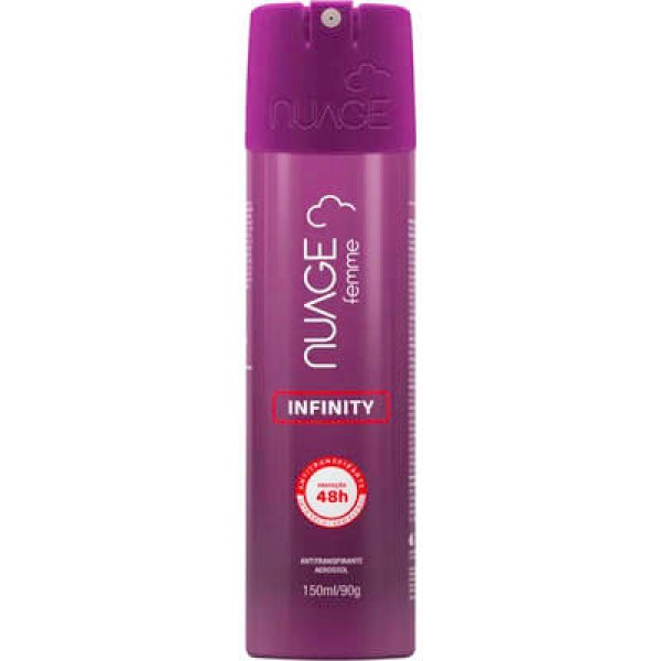 Desodorante Aerossol Nuage Infinity 48H Frasco com 150ml