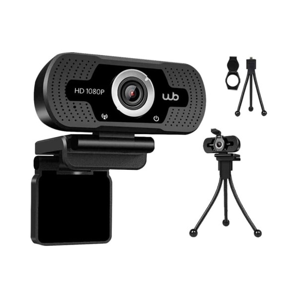 Encontraproduto.com.br - Webcam USB Full HD 1080P - Microfone Integrado - Qualidade de Imagem