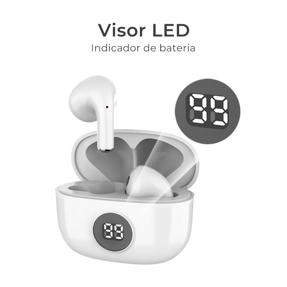 Encontraproduto.com.br - Fone de ouvido Bluetooth TWS WB Branco