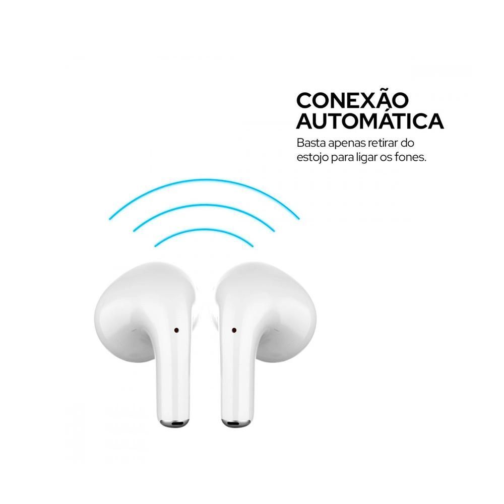 Encontraproduto.com.br - Fone de ouvido Bluetooth TWS WB Branco