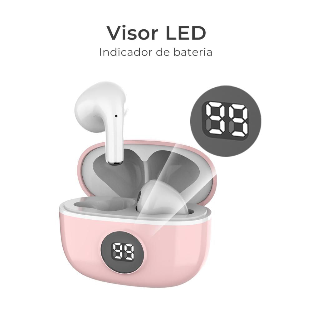 Encontraproduto.com.br - Fone de Ouvido Bluetooth TWS WB Rosa