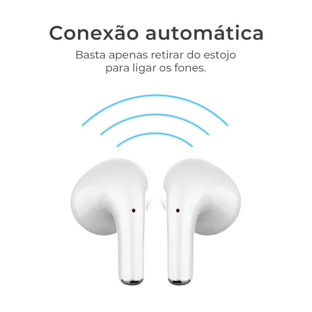 Encontraproduto.com.br - Fone de Ouvido Bluetooth TWS WB Rosa