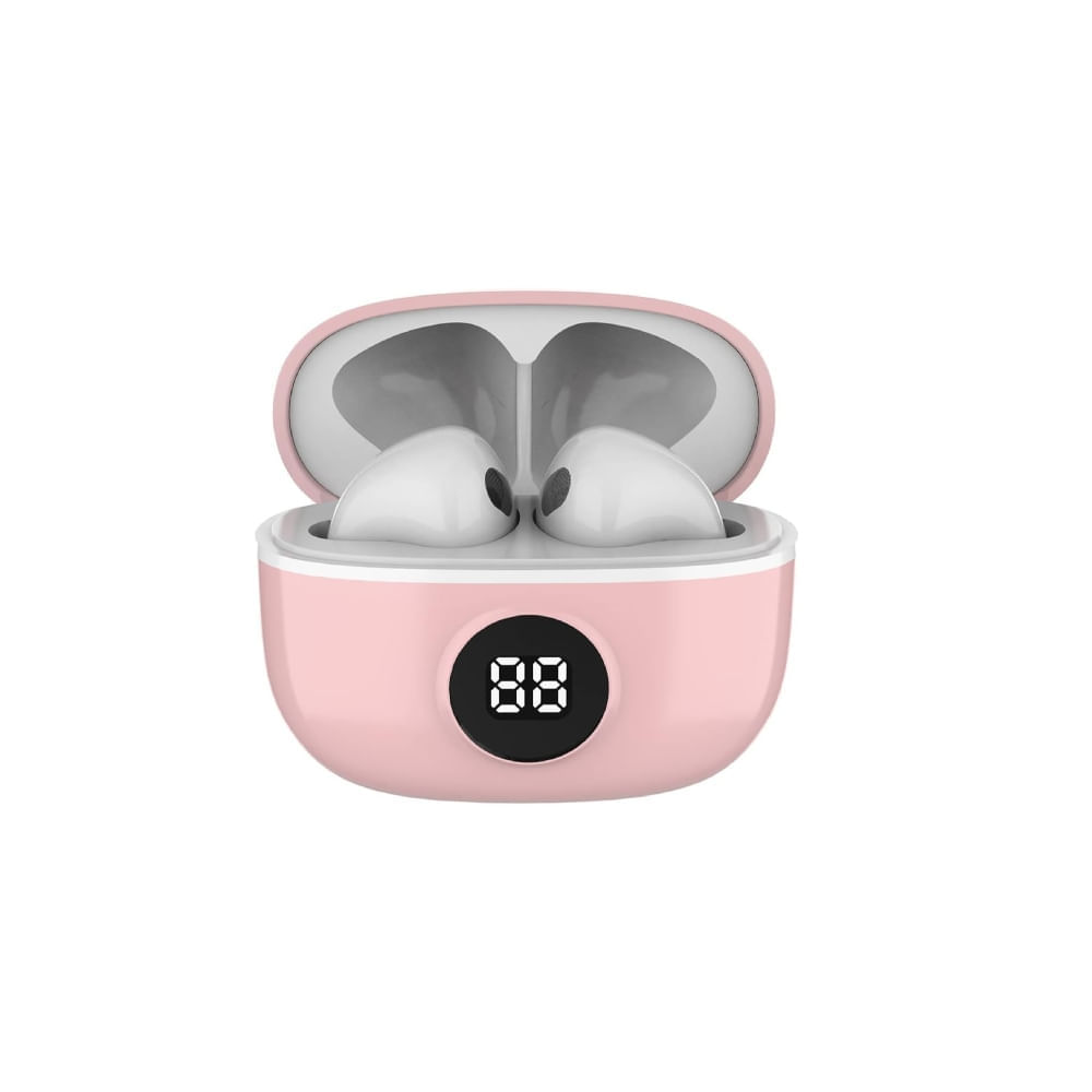 Encontraproduto.com.br - Fone de Ouvido Bluetooth TWS WB Rosa