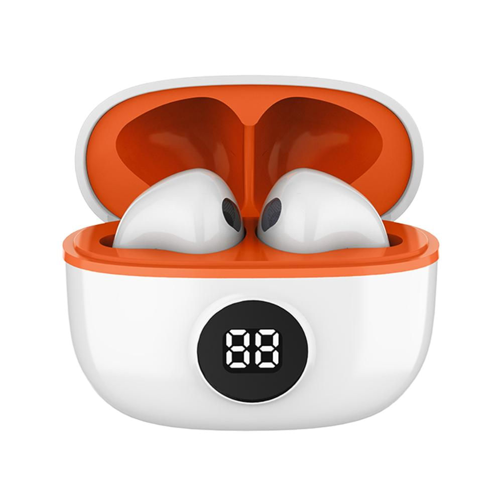Encontraproduto.com.br - Fone de ouvido Bluetooth TWS WB Laranja