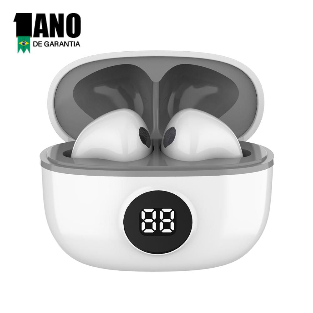 Encontraproduto.com.br - Fone de ouvido Bluetooth TWS WB Cinza