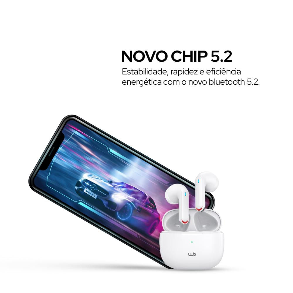 Encontraproduto.com.br - Fone de Ouvido Dual-mic ENC TWS Earbuds - NX Series BT5.2