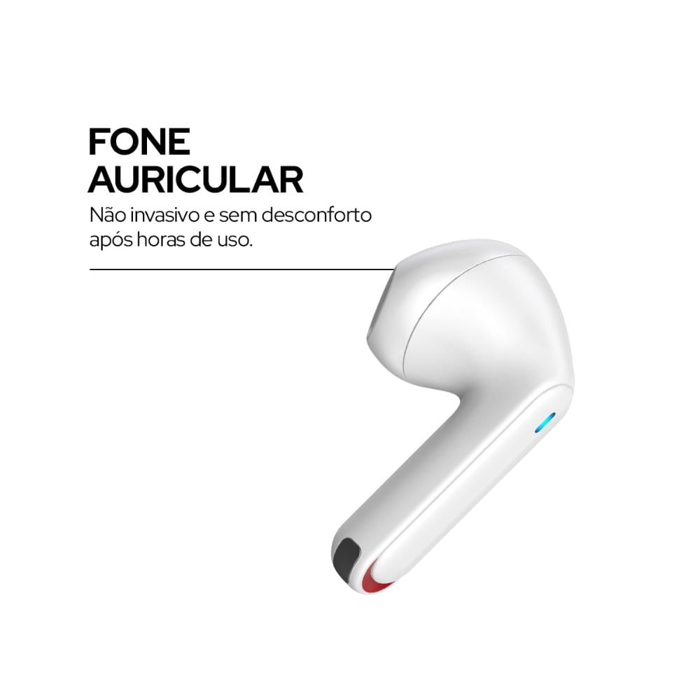 Encontraproduto.com.br - Fone de Ouvido Dual-mic ENC TWS Earbuds - NX Series BT5.2