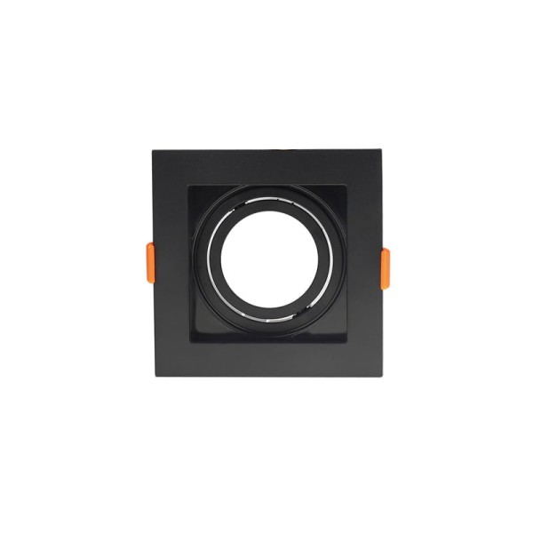 Spot de Embutir Recuado Nordecor Flea para 1 Lâmpada MR16 Quadrado
