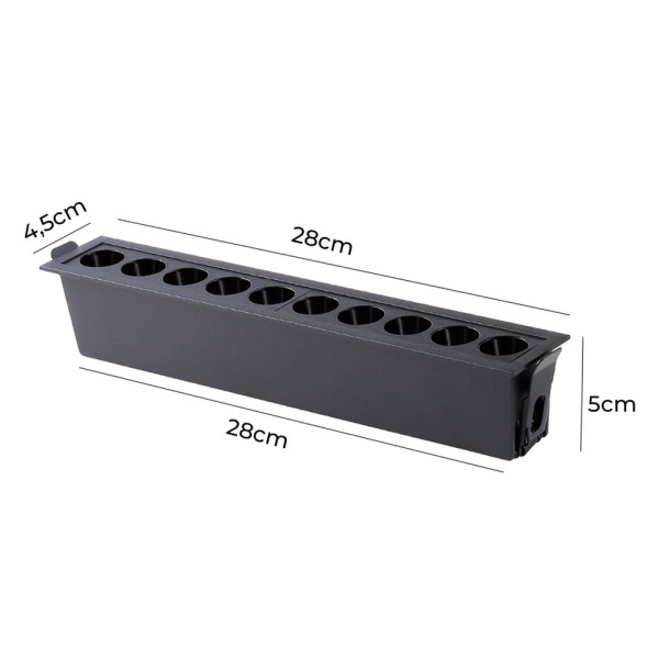 Encontraproduto.com.br - Spot De Embutir Nordecor Powerus Led 20w Bivolt Preto 3000k Luz Amarela