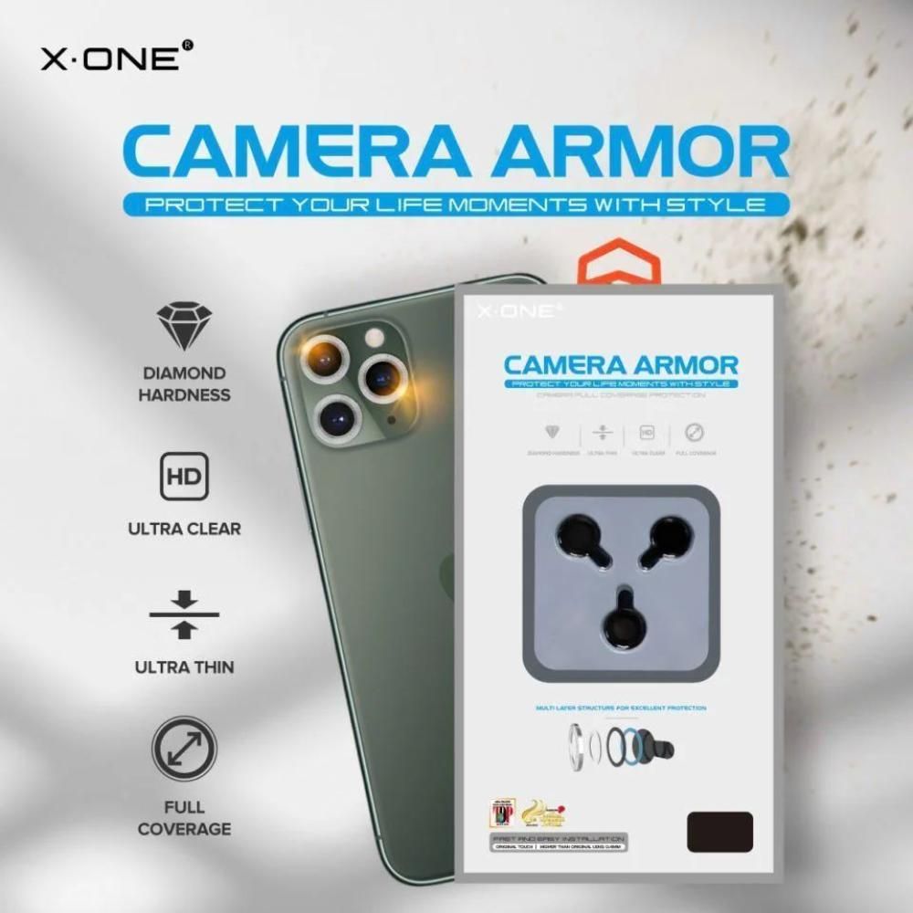 Encontraproduto.com.br - Película Lente Compatível Com Iphone 15 Pro/15 Pro Max Natural Câmera Armor X-one