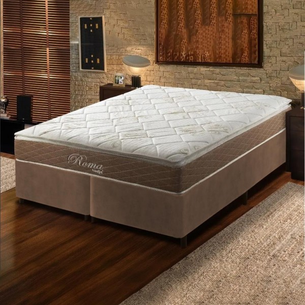 Encontraproduto.com.br - Colchão Queen 158cm Molas Ensacadas e Espuma D26 Roma Umaflex
