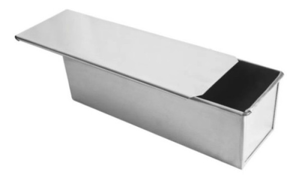 Encontraproduto.com.br - Forma Retangular Pão De Formas C/ Tampa 30x10x10