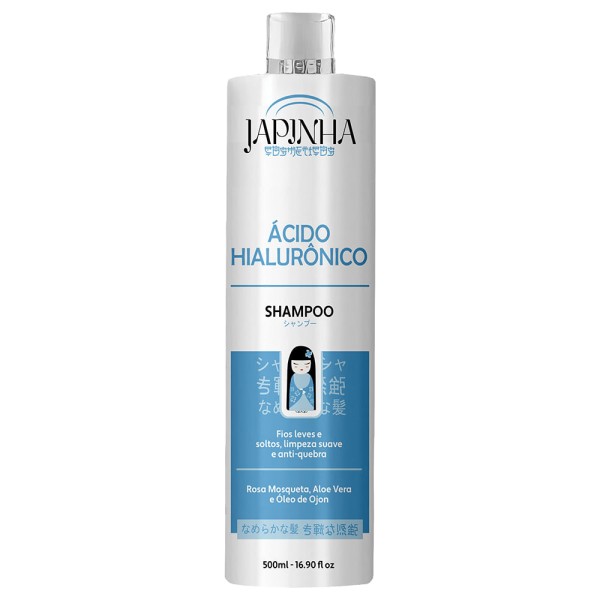 Encontraproduto.com.br - Kit Japinha Anti Ressecamento com Ácido Hialurônico (Shampoo+ Condicionador) 500 ML