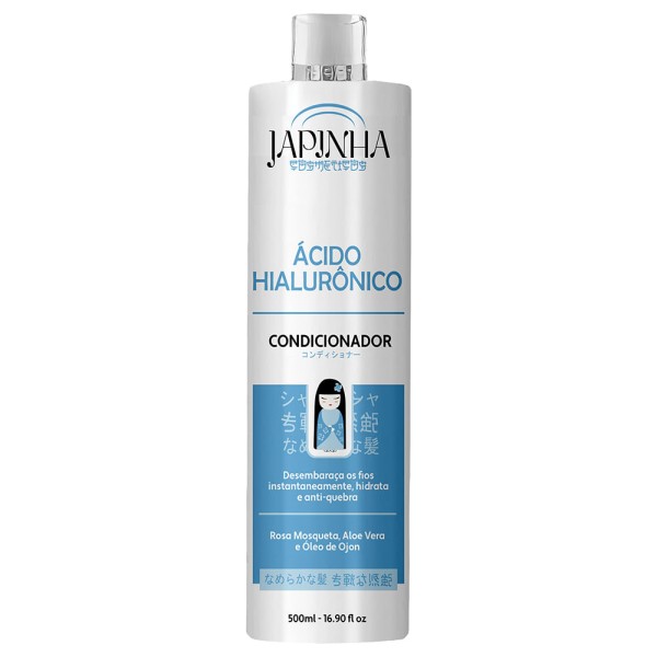 Encontraproduto.com.br - Kit Japinha Anti Ressecamento com Ácido Hialurônico (Shampoo+ Condicionador) 500 ML