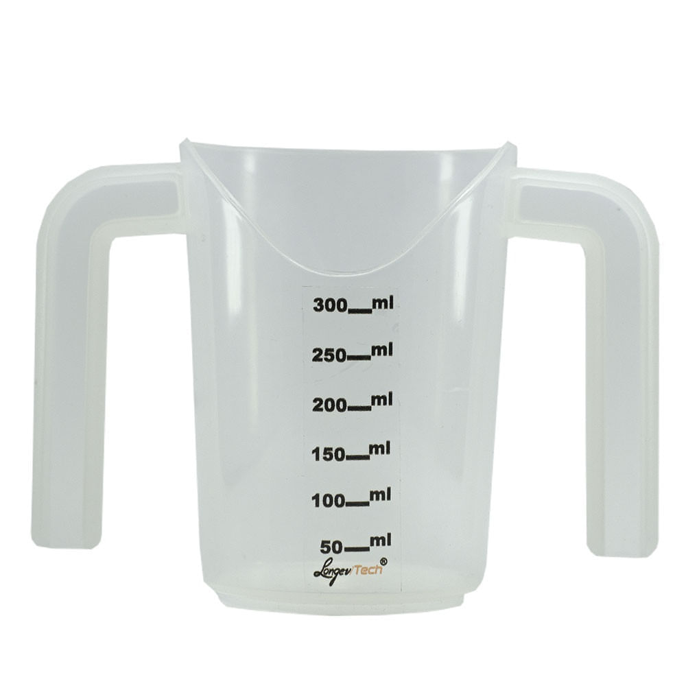 Encontraproduto.com.br - Caneca de Alça Dupla com Encaixe Nasal Longevitech - unidade