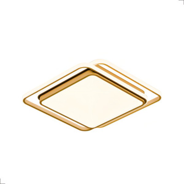 Encontraproduto.com.br - Plafon Moderno Led Hoop 72w Multicolor Com Controle Dimmer Branco
