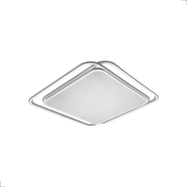 Encontraproduto.com.br - Plafon Moderno Led Hoop 72w Multicolor Com Controle Dimmer Branco