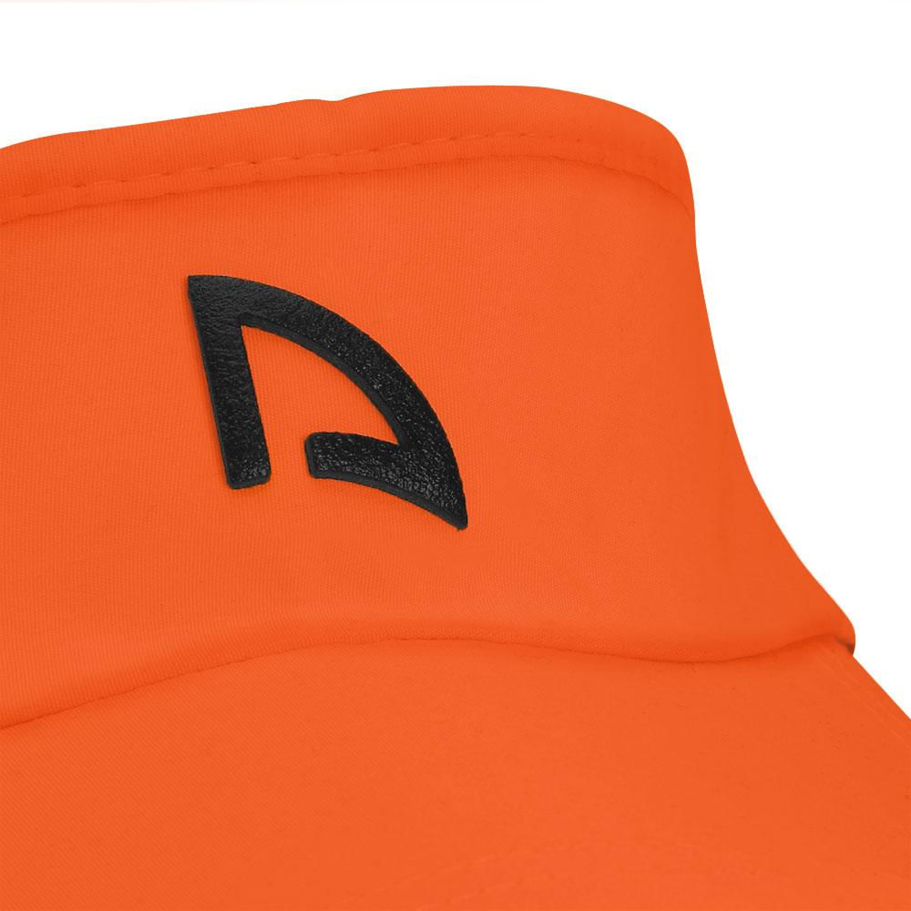 Encontraproduto.com.br - Viseira Flex Beach Tennis Com Logo Shark Cor Laranja