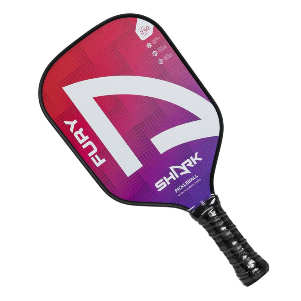 Encontraproduto.com.br - Kit 2 Raquetes De Pickleball Shark Fury Com 4 Bolas