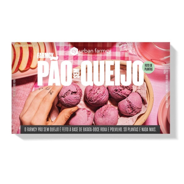 Encontraproduto.com.br - Pão sem Queijo URBAN FARMCY sem Glúten Congelado 280g