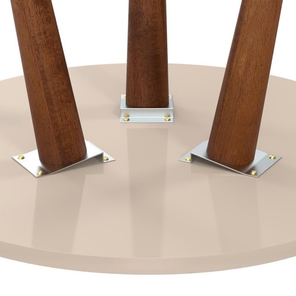 Encontraproduto.com.br - Mesa Centro Mesa Apoio Skinny Off White