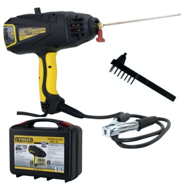 Encontraproduto.com.br - Inversor de Solda MMA TIG Tipo Pistola 120A LISP-120 Power 220V Lynus