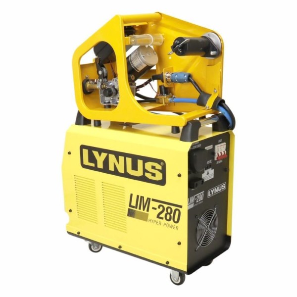 Encontraproduto.com.br - Máquina Inversora de Solda MIG MAG Trifásica 280A 220/380V com Cabeçote Externo LIM-280HP Lynus