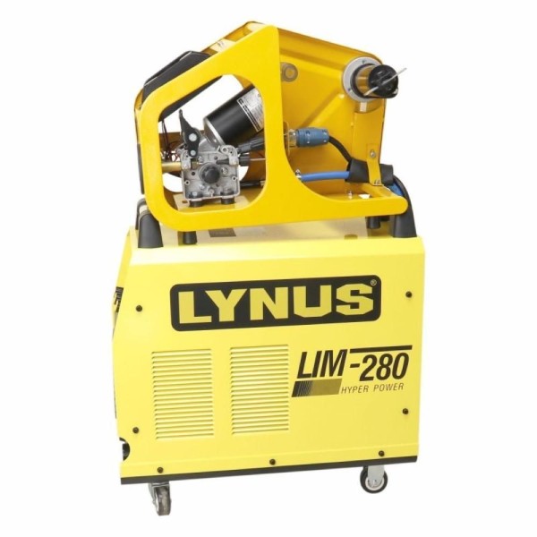 Encontraproduto.com.br - Máquina Inversora de Solda MIG MAG Trifásica 280A 220/380V com Cabeçote Externo LIM-280HP Lynus