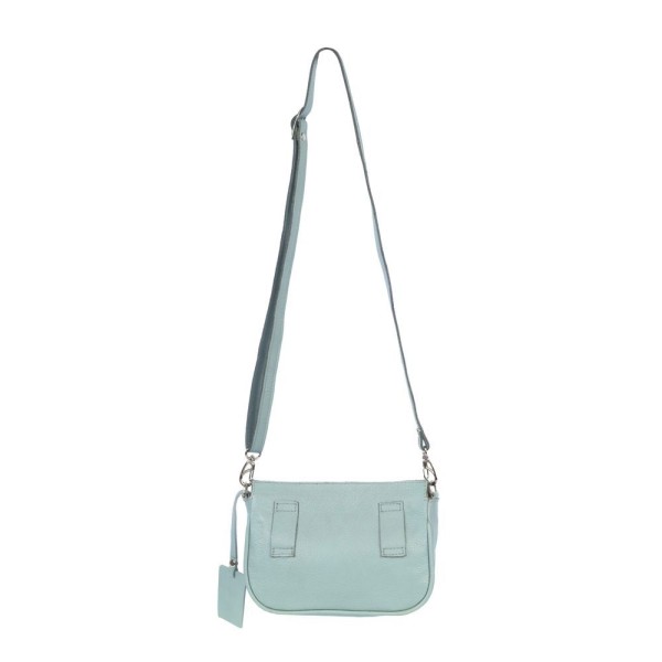 Encontraproduto.com.br - Bolsa Transversal 3 Em 1 De Couro Antônia azul Turmalina