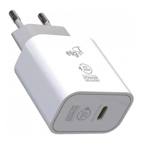 Encontraproduto.com.br - Carregador Elg 3A 20W Universal Usb/Tipo-C Wcpd Br Elg