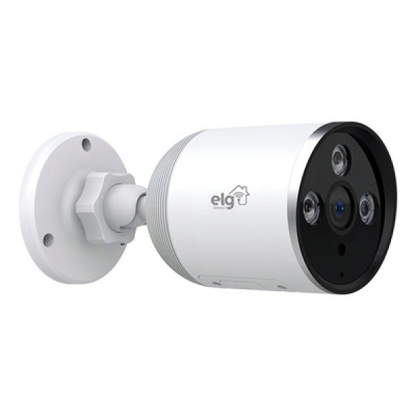 Encontraproduto.com.br - Câmera Full Color Inteligente ELG Wi-fi C/ Modo Privacidade Cor Branco