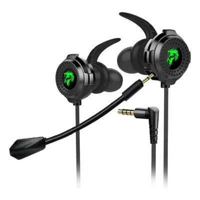 Encontraproduto.com.br - Earphone Gamer ELG Zahhak com Microfone - EPZHBK - Preto