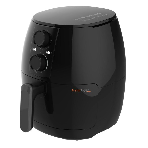 Encontraproduto.com.br - Fritadeira Elétrica Air Fryer 3L Cadence FRT515 Preta 220V
