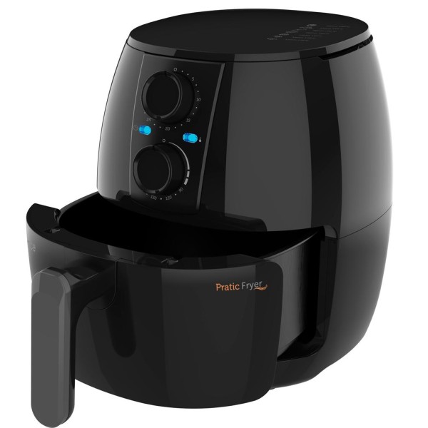 Encontraproduto.com.br - Fritadeira Elétrica Air Fryer 3L Cadence FRT515 Preta 220V