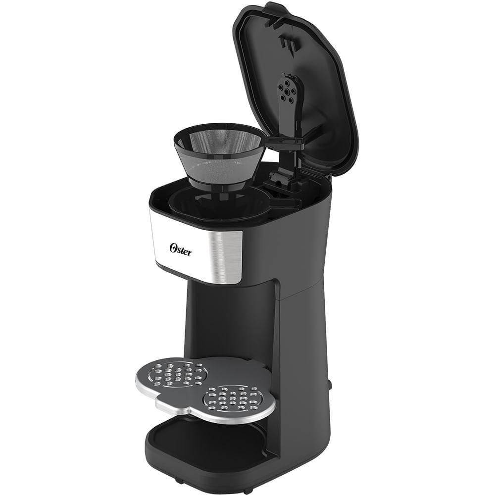 Encontraproduto.com.br - Cafeteira Oster 2Day Inox 2 em 1 com Copo Térmico OCAF200