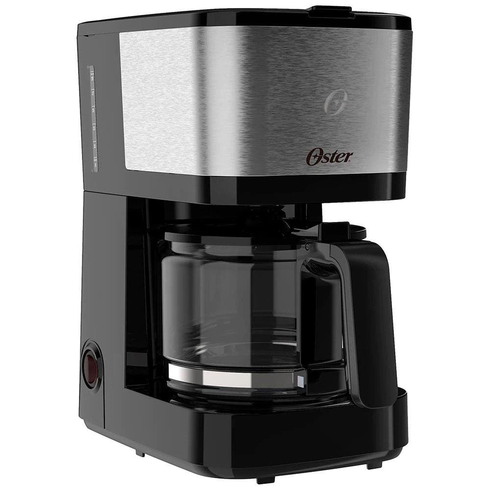 Encontraproduto.com.br - Cafeteira Elétrica Oster OCAF300 Compacta 0.75 Litros 600W Inox 220V