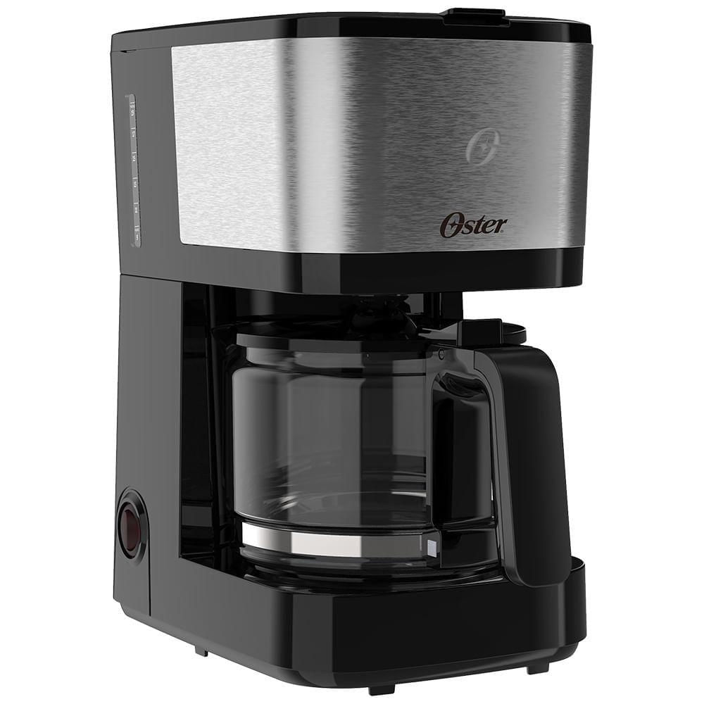 Encontraproduto.com.br - Cafeteira Elétrica Oster OCAF300 Compacta 0.75 Litros 600W Inox 220V