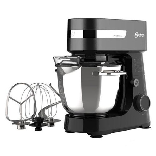 Encontraproduto.com.br - Batedeira Planetária Oster OBAT636 Bowl Inox ll 800W Preta 127V