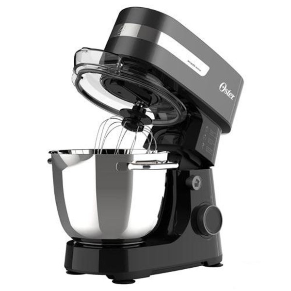 Encontraproduto.com.br - Batedeira Planetária Oster OBAT636 Bowl Inox ll 800W Preta 127V