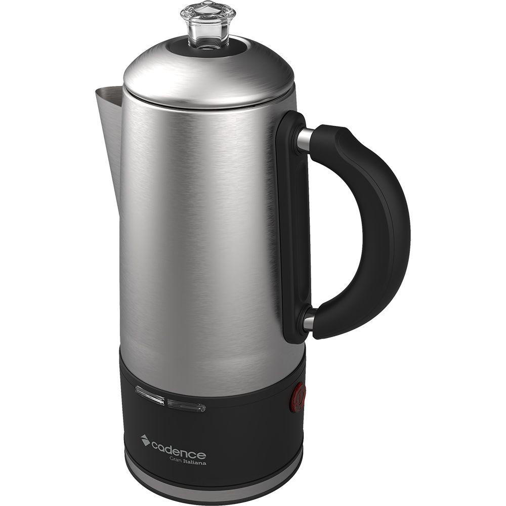 Encontraproduto.com.br - Cafeteira Cadence Gran Italiana, Jarra de Inox 1,5L, 900W - CAF120 220V