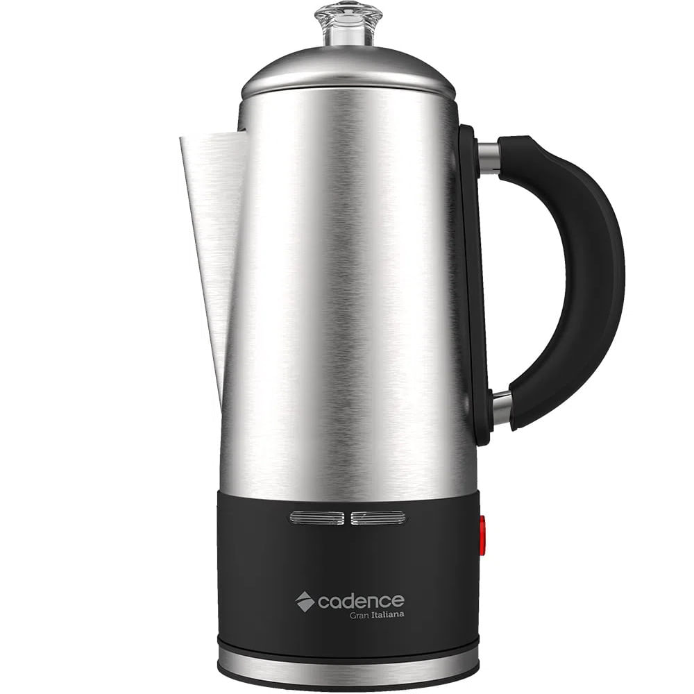 Encontraproduto.com.br - Cafeteira Cadence Gran Italiana, Jarra de Inox 1,5L, 900W - CAF120 220V