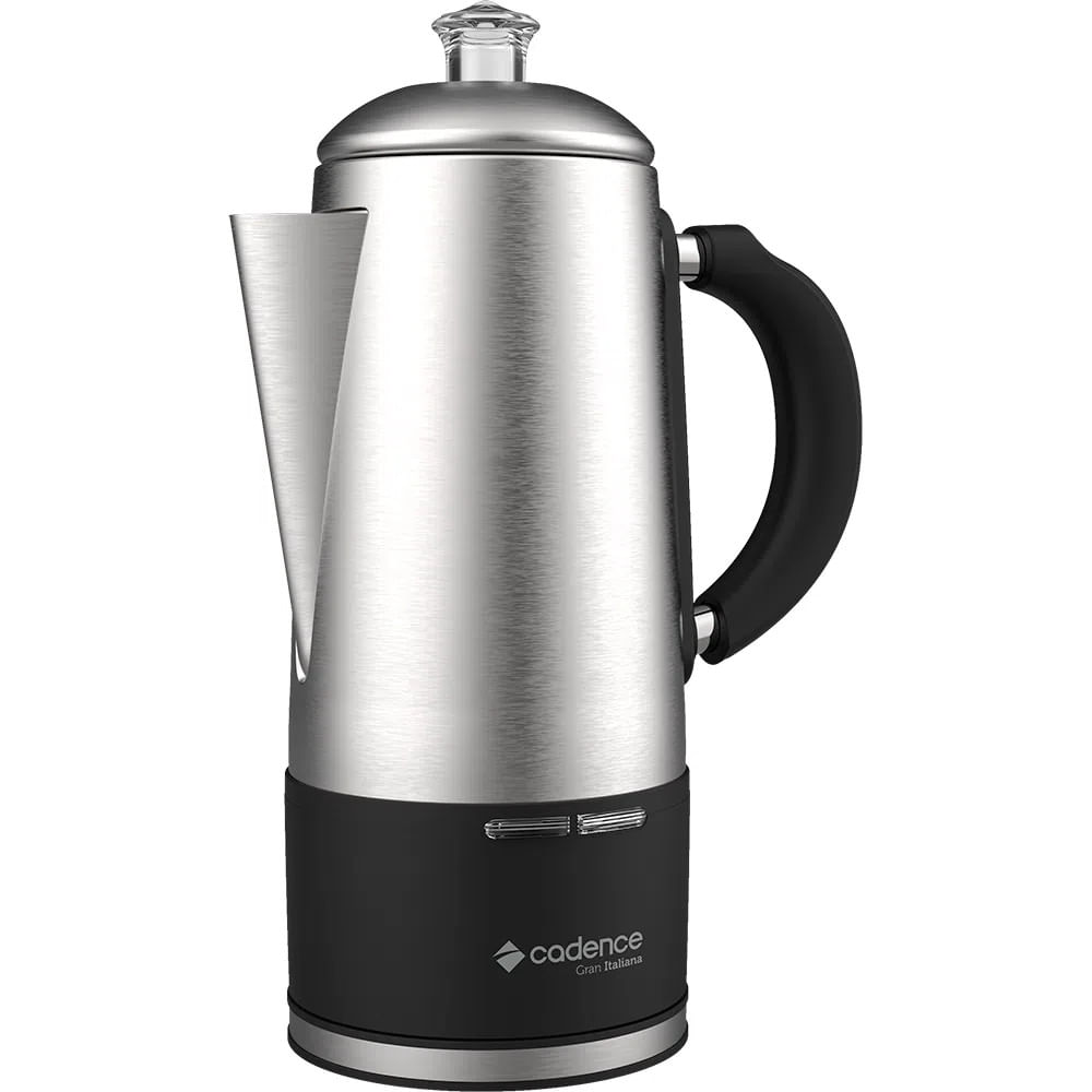 Encontraproduto.com.br - Cafeteira Cadence Gran Italiana, Jarra de Inox 1,5L, 900W - CAF120 220V