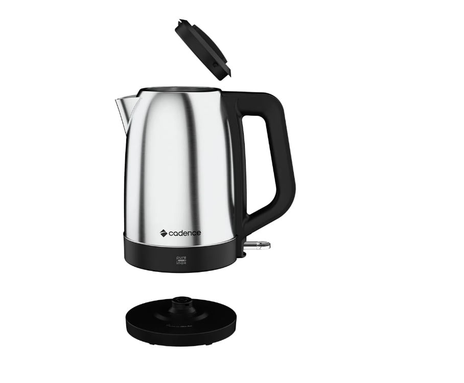 Encontraproduto.com.br - Chaleira Elétrica 1.7L Cadence Inox 127V