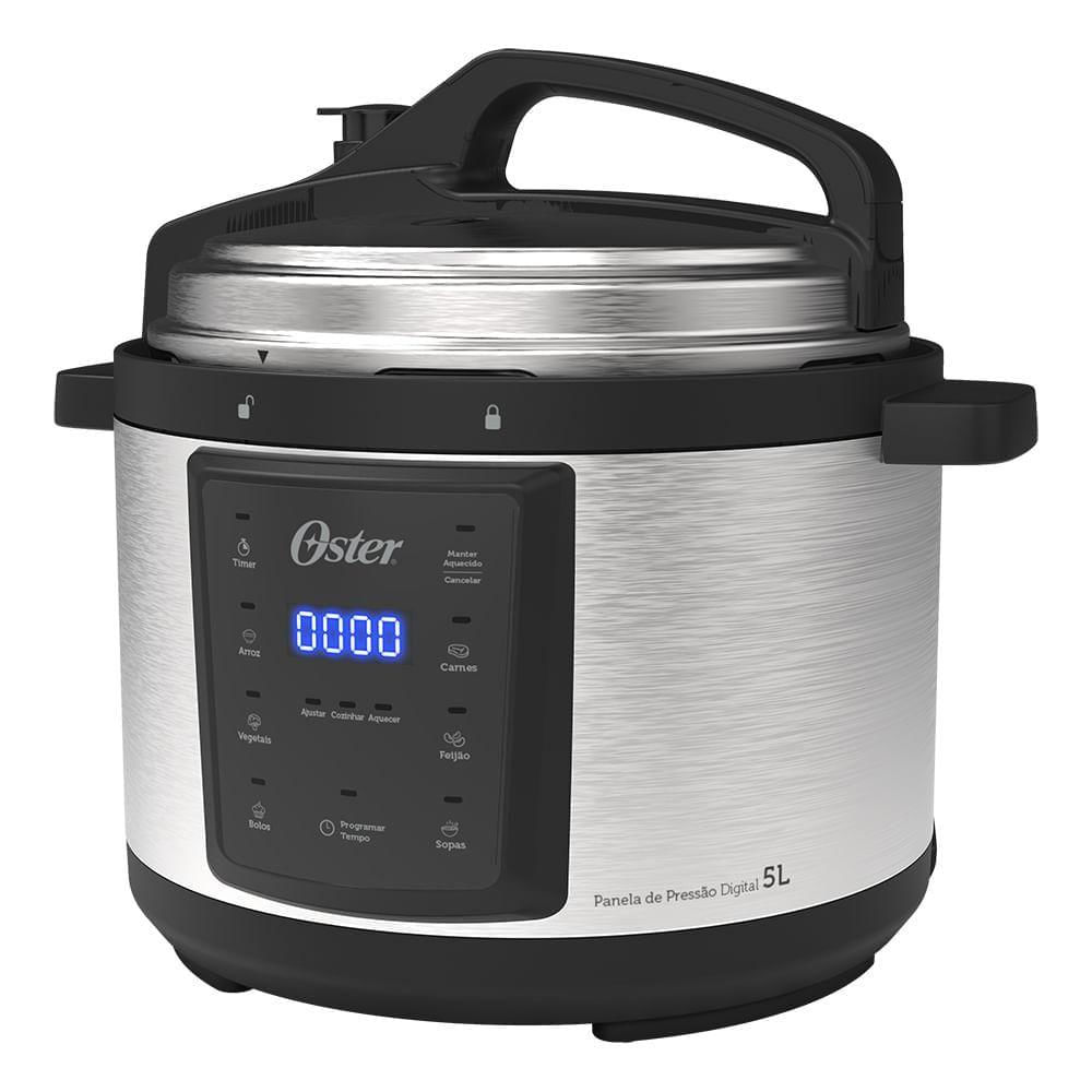 Encontraproduto.com.br - Kit Panela De Pressão E Panela Elétrica De Arroz Oster 220V