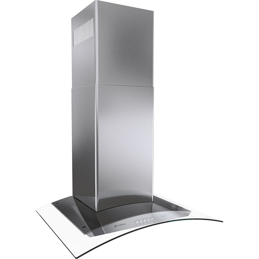 Encontraproduto.com.br - Coifa de Parede Cadence Inspire Vidro Curvo 60cm